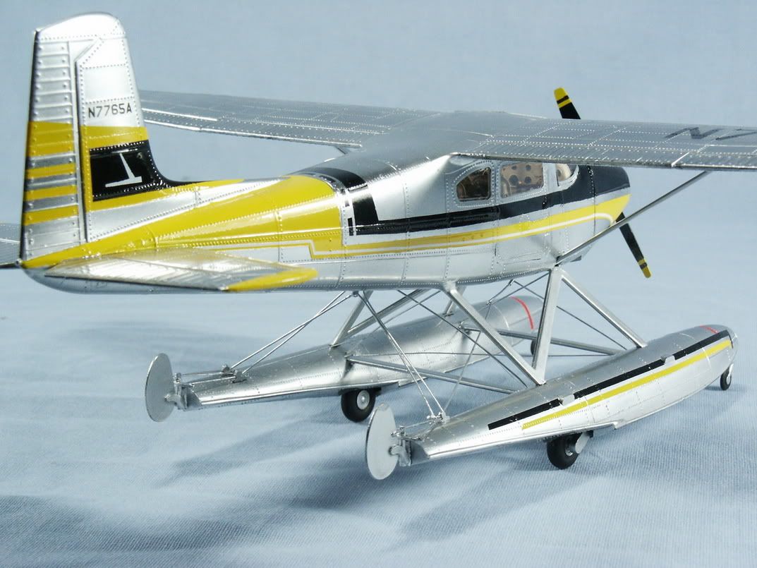 Monogram Cessna 180 on floats FINISHED FineScale Modeler Essential